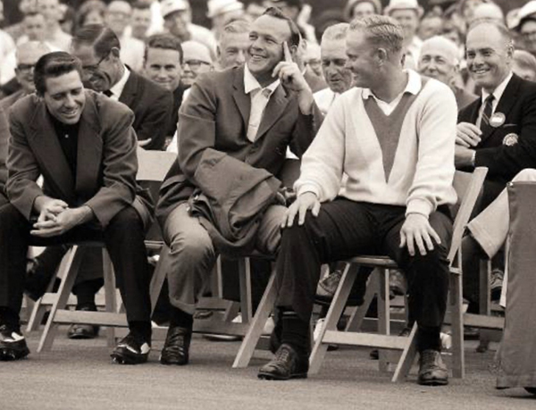 The Masters, Gary Player, Arnold Palmer, and Jack Nicklaus The Masters, Gary Player, Arnold Palmer, and Jack Nicklaus