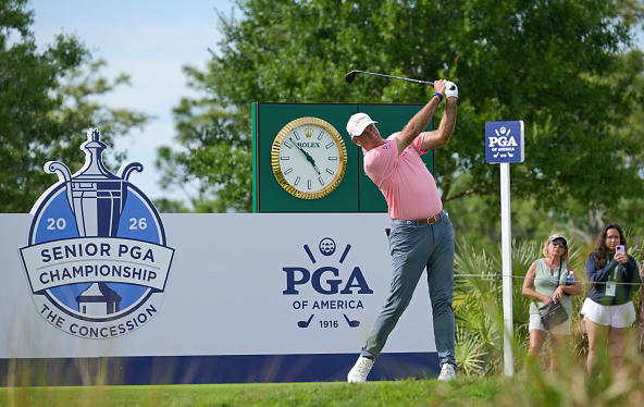 Stewart Cink wins Senior PGA Championship 2026 Tee Shot