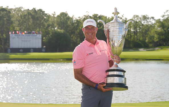 Stewart Cink wins Senior PGA Championship 2026 Trophy