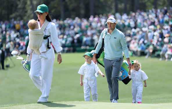 Jordan Spieth wife Annie and family Masters