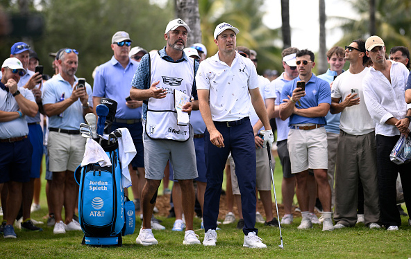 Jordan Spieth Michael Greller Doral