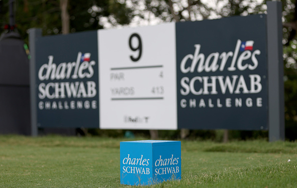 Charles Schwab Challenge Primer Colonial CC 9th hole