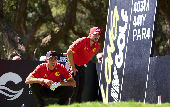 David Puig and Josele Ballester LIV Golf Andalucia Primer