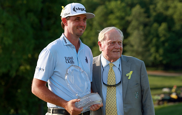 The Memorial Tournament JT Poston Wins w Jack Nicklaus
