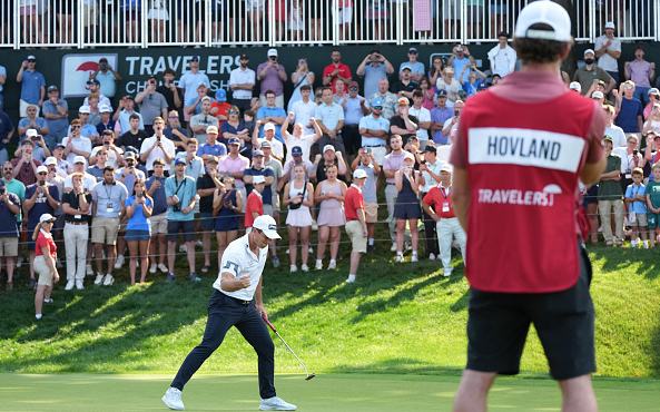 2026-Travelers Championship Viktor Hovland Wins