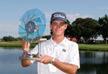 Jackson Koivun Wins Maiden PGA Tour Title at 3M Open 3M Open Jackson Koivun wins trophy