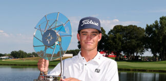 Jackson Koivun Wins Maiden PGA Tour Title at 3M Open 3M Open Jackson Koivun wins trophy