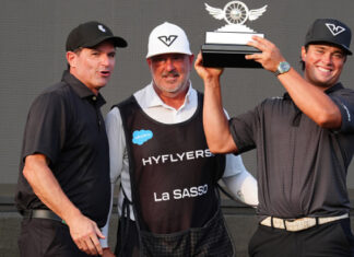 Michael La Sasso Stuns LIV Golf Superstars to Win Indianapolis Title 2026 LIV Golf Indianapolis Michael La Sasso Wins Trophy Scott ONeil