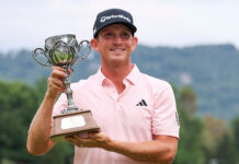 Jacob Bridgeman Storms Back With 61 to Win Inaugural Biltmore Championship 2026-Biltmore Championship Asheville Jacob Bridgeman Wins Trophy