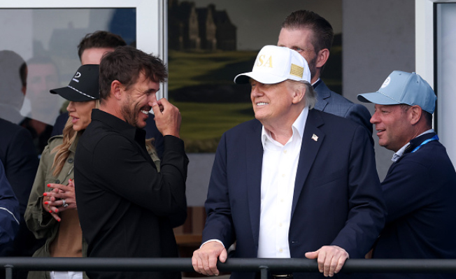 2026 Irish Open Brooks Koepka Trump