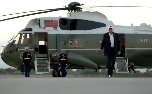 2026 Irish Open Trump Marine One
