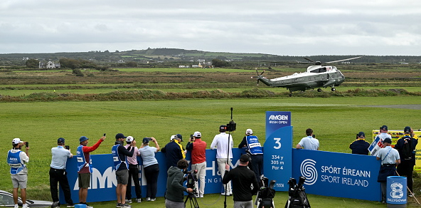 2026 Irish Open Shane Lowry Wins Marine One Lands