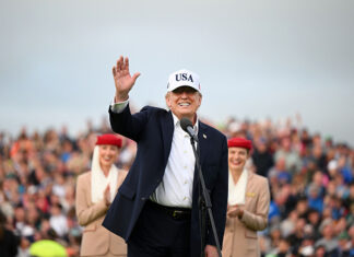 Media Warned Trump Would Distract From Irish Open. Instead, He Helped Make Doonbeg Unforgettable 2026-Irish Open Trump Story Trump 18th Microphone