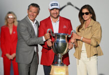 Lawrence Edges Casey in Four-Hole Playoff to Win the Omega European Masters Title 2026 Omega European Masters Thriston Lawrence Wins Cindy Crawford