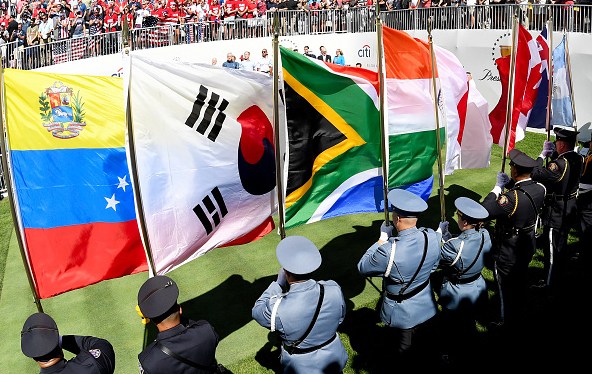 2017-Presidents Cup Flags Ceremony