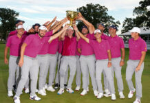 U.S. Completes Historic Rally to Win 11th Straight Presidents Cup 2026-Presidents Cup USA Wins Trophy