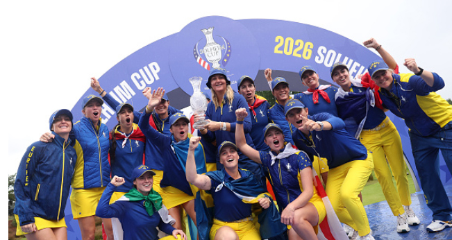 2026 Solheim Cup Europe Wins Trophy