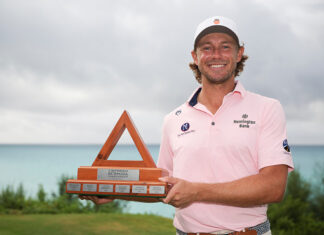 Austin Smotherman Wins Weather-Shortened Bermuda Championship in Playoff 2026-Butterfield Bermuda Classic Austin Smotherman Wins Trophy
