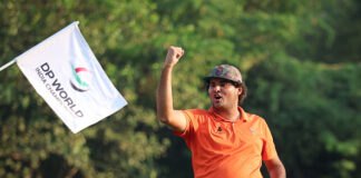 Eugenio Chacarra Claims DP World India Championship, Takes Race to Dubai Lead 2026-DP World India Championship Eugenio Chacarra Wins Celebrates