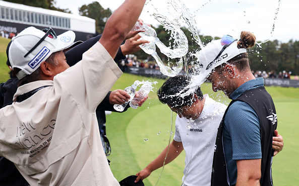 2026-DPWT Genesis Championship Yuto Katsuragawa Wins Celebration Water
