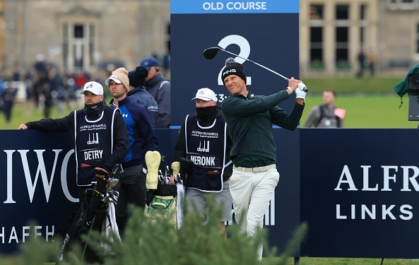 2026-Dunhill Links Championship Adrian Meronk Wins Tee Shot Hole 2